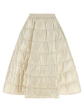Moncler White Padded Skirt Moncler
