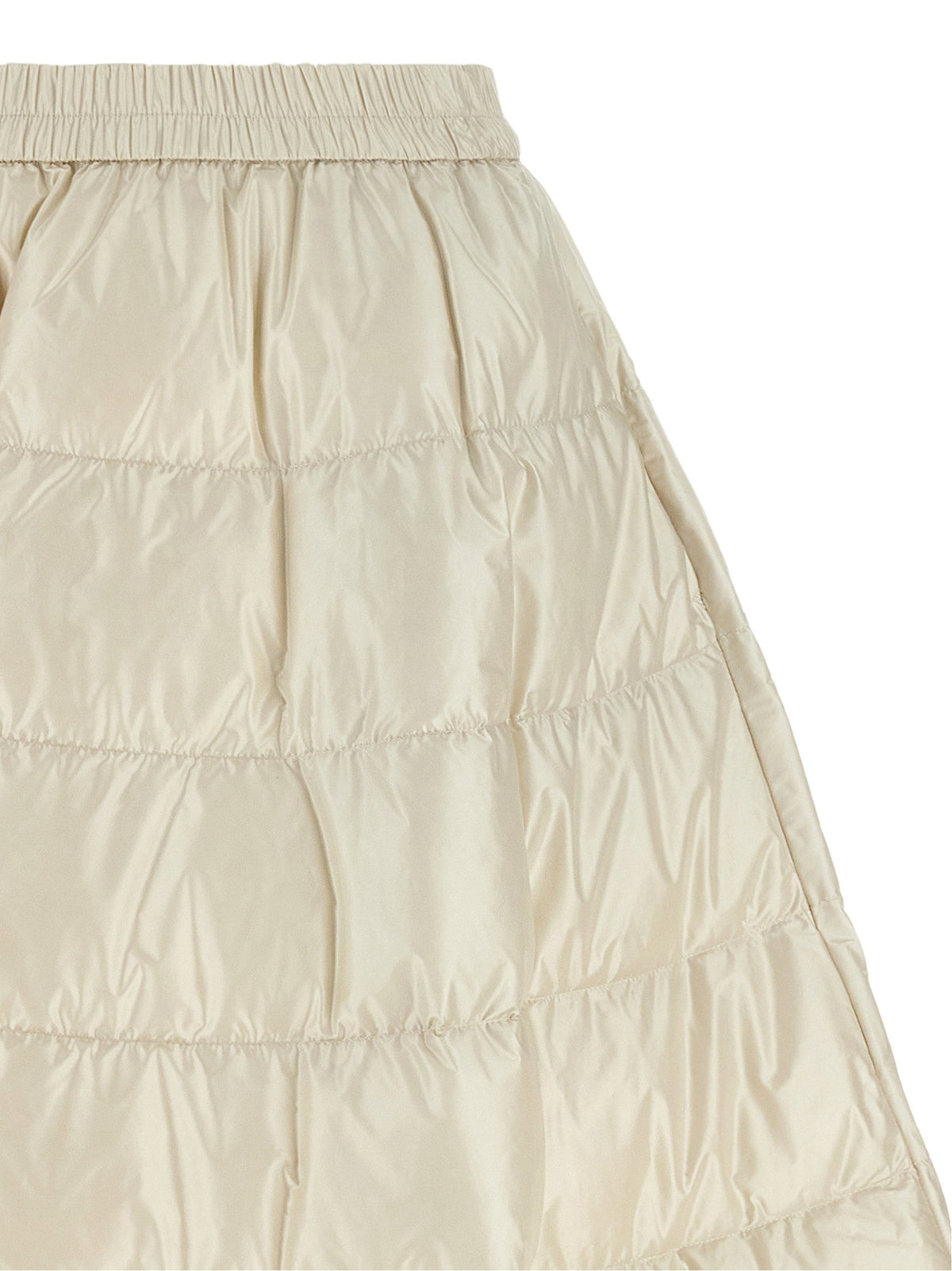 Moncler White Padded Skirt Moncler