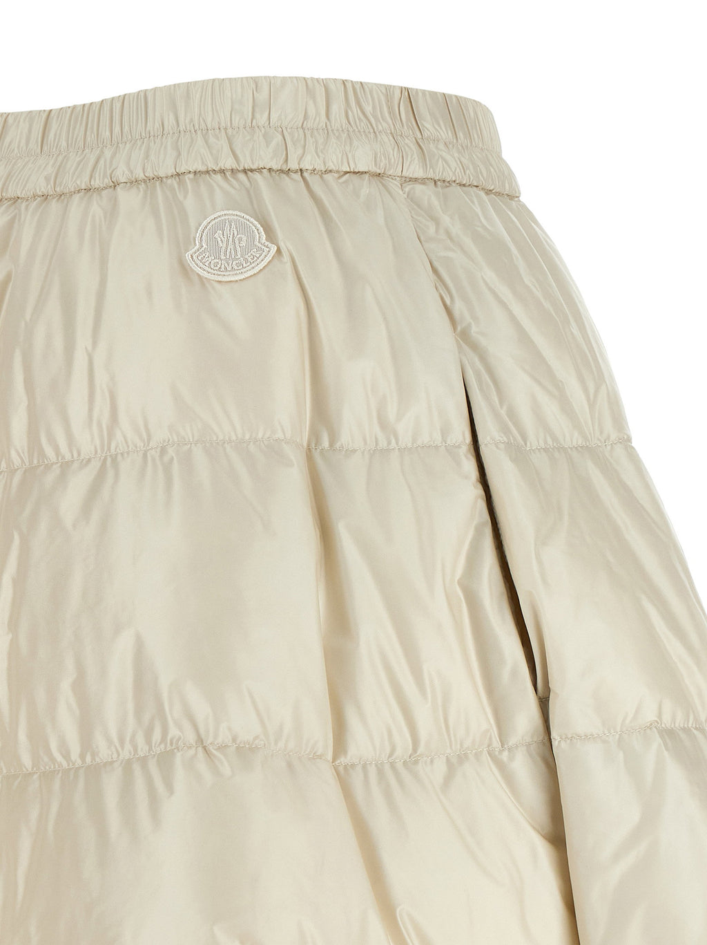 Moncler White Padded Skirt Moncler