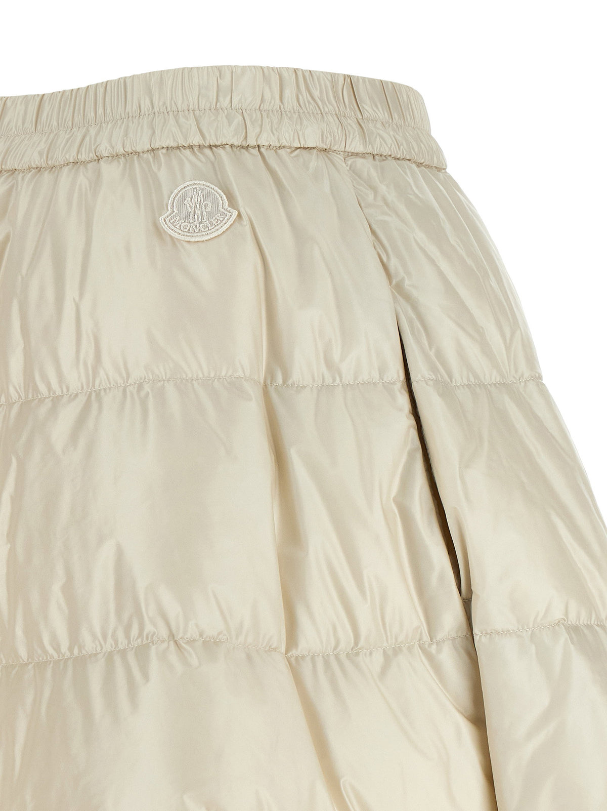 Moncler White Padded Skirt Moncler