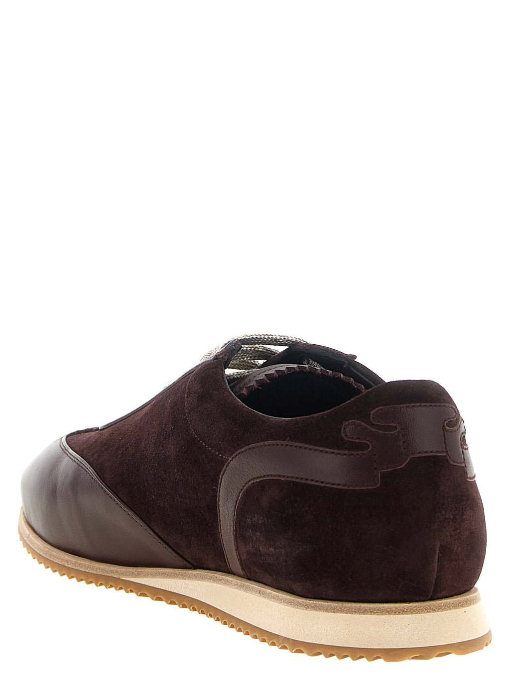 Agnona Suede Runner Sneakers