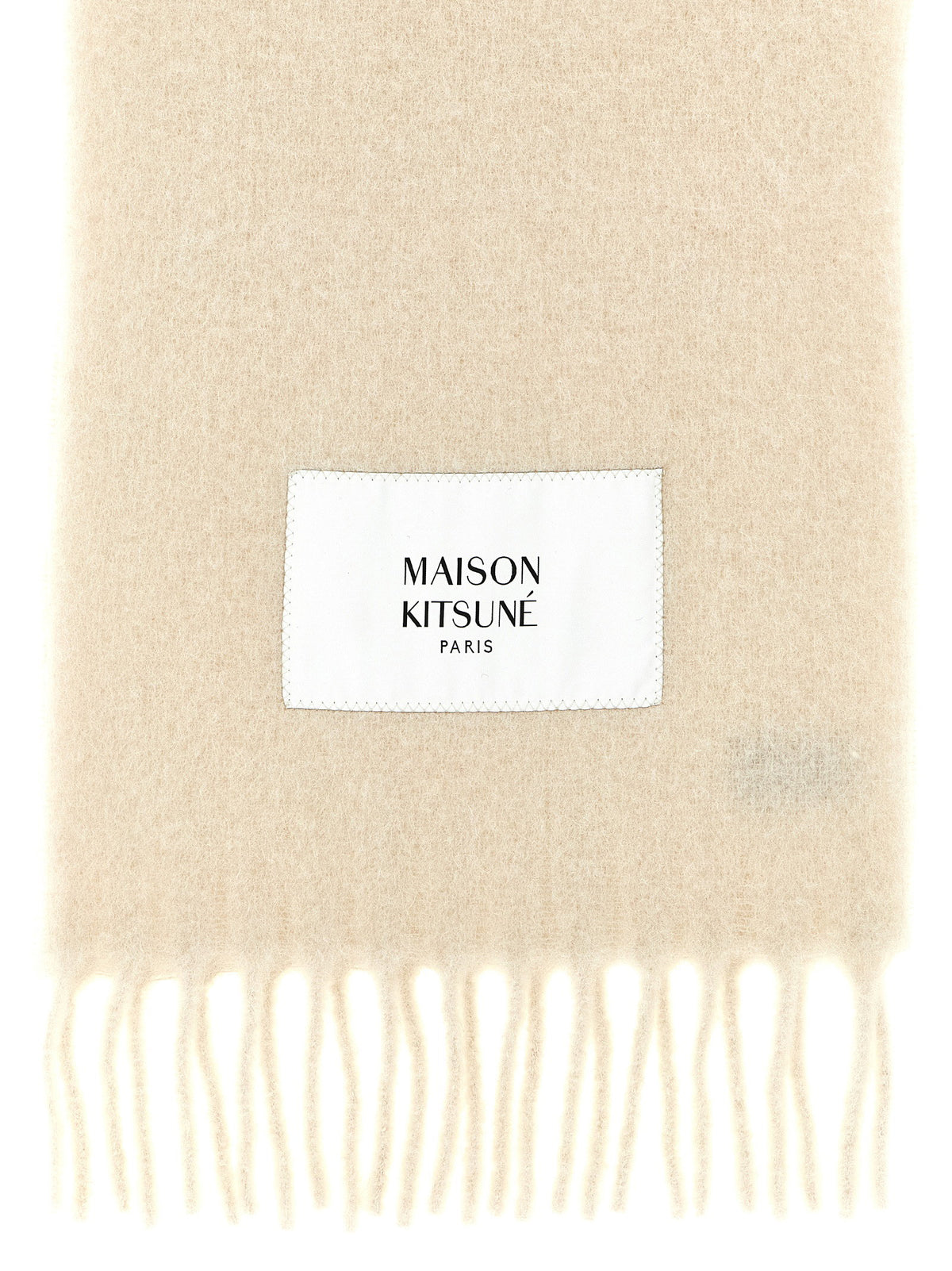 Maison Kitsuné Logo Patch Scarf