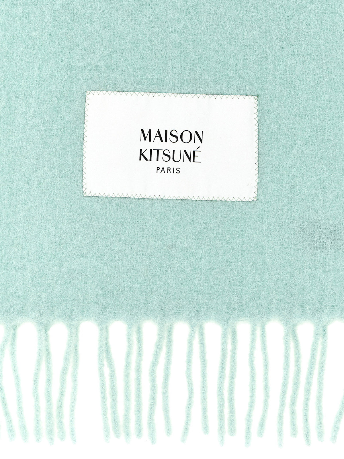 Maison Kitsuné Logo Patch Scarf