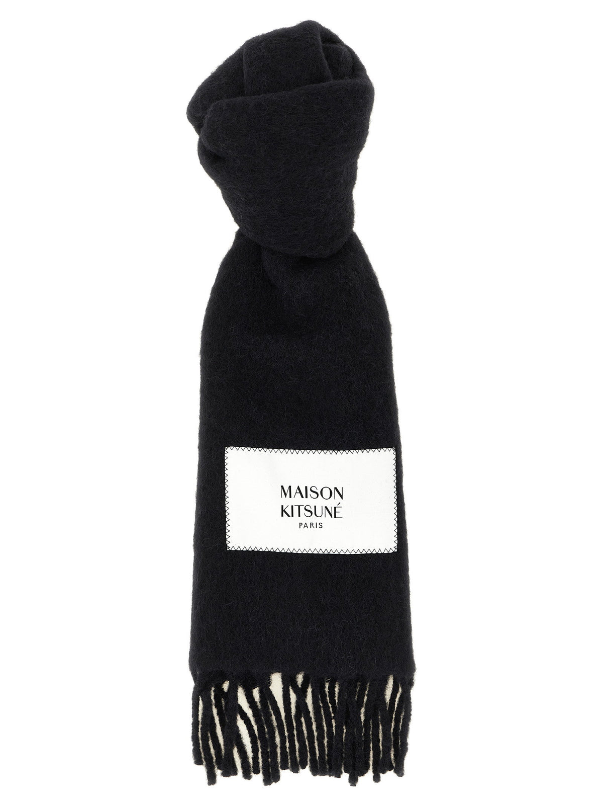 Maison Kitsuné Logo Scarf