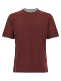 Brunello Cucinelli Faux-layering T-shirt