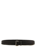 Brunello Cucinelli Shiny Loop Belt