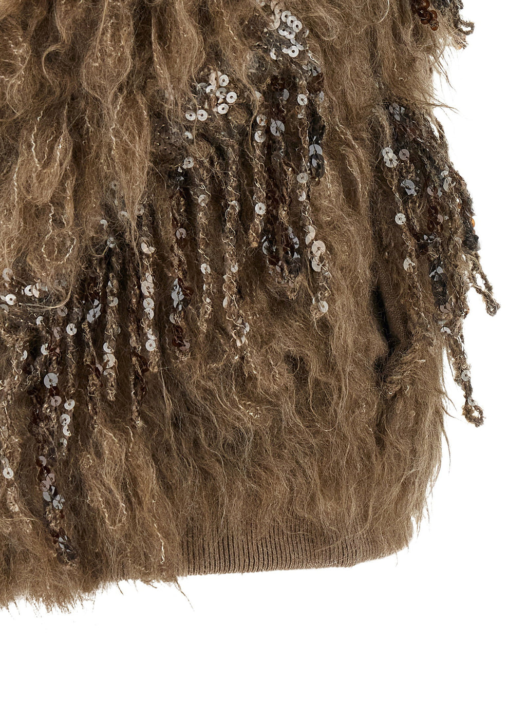 Brunello Cucinelli Dazzling Moss Embroidery Vest