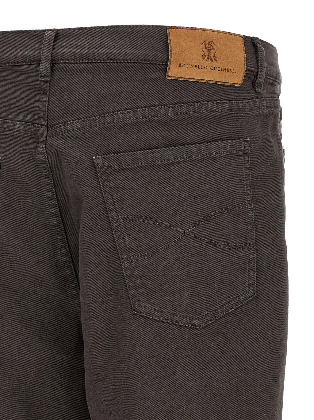 Brunello Cucinelli Garment-dyed Denim Jeans Brunello Cucinelli