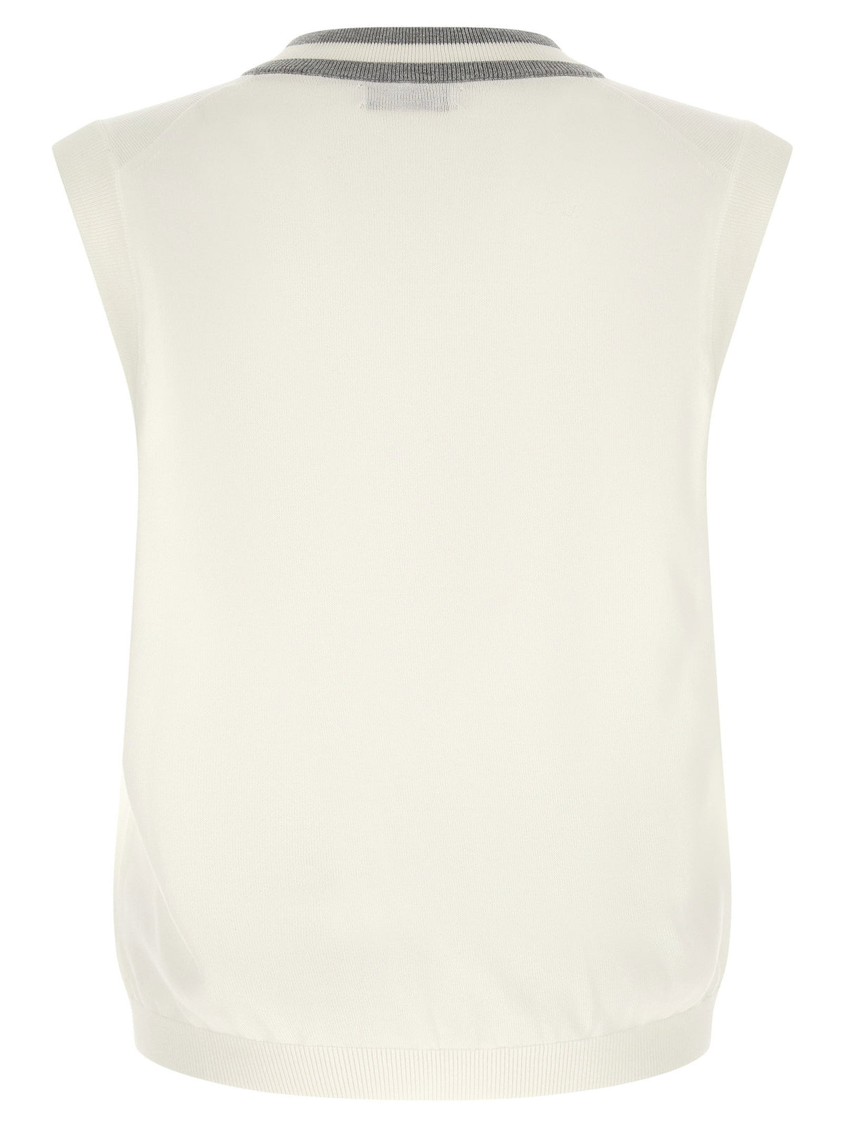 Brunello Cucinelli Logo Patch Vest