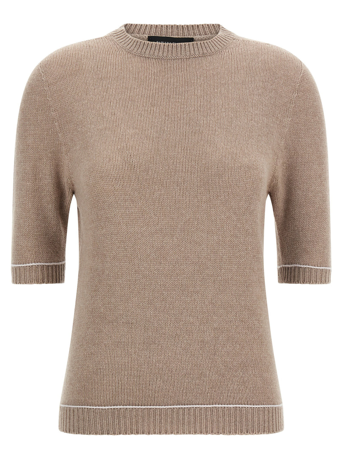 Fabiana Filippi Gauze Platinum Sweater
