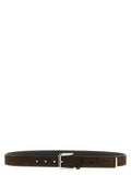 Brunello Cucinelli Inverted Leather Belt