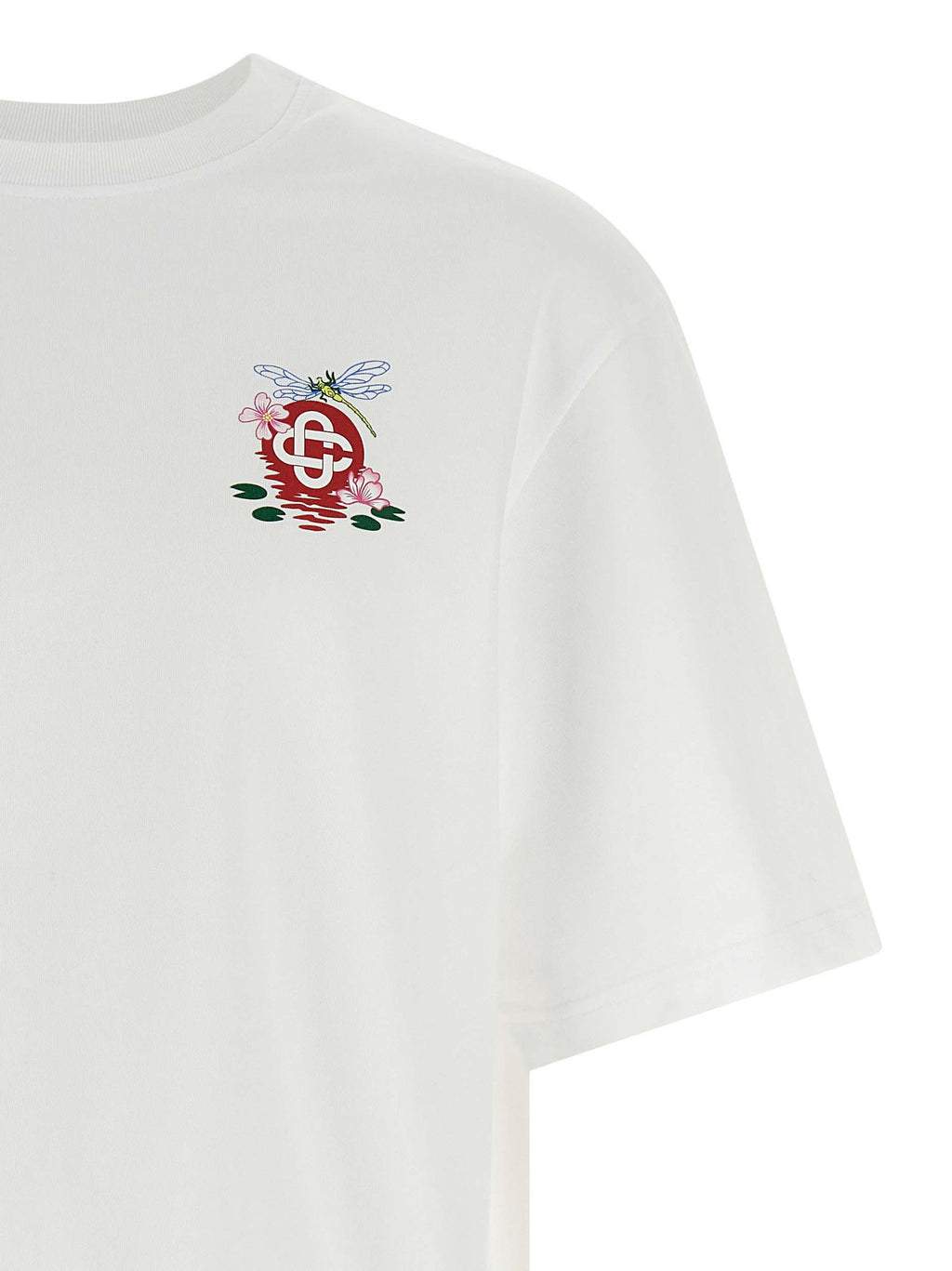 Casablanca Dragonfly Floral T-shirt