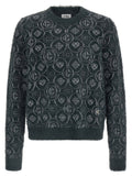 Casablanca Fluffy Monogram Sweater