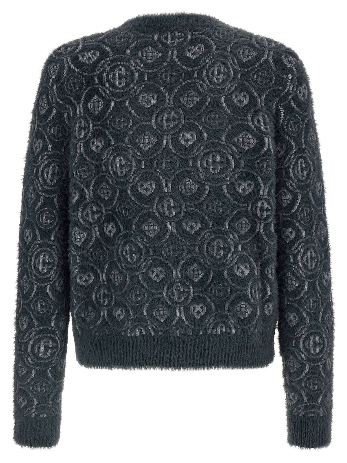 Casablanca Fluffy Monogram Sweater
