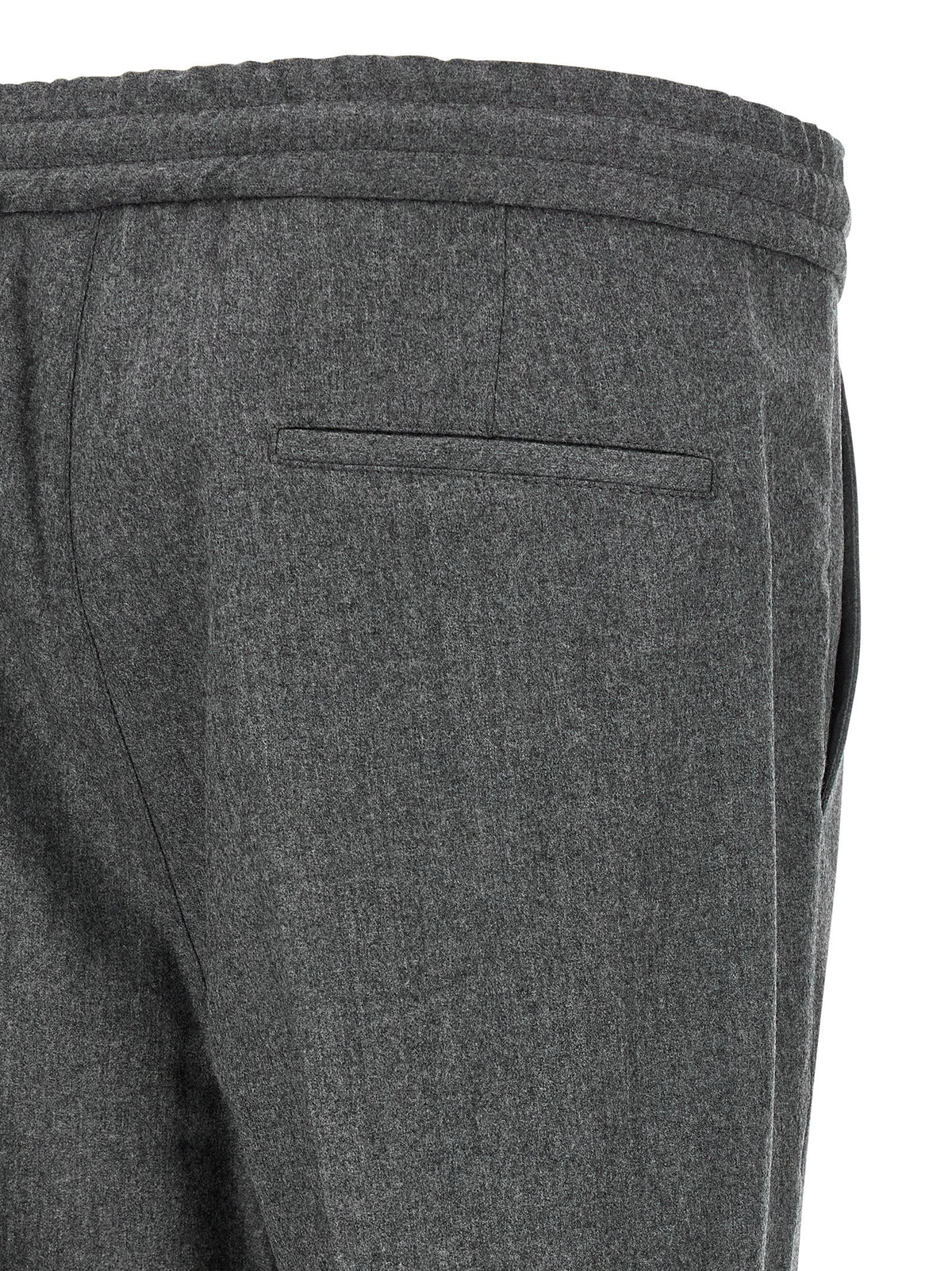 Brunello Cucinelli Wool Flannel Pants