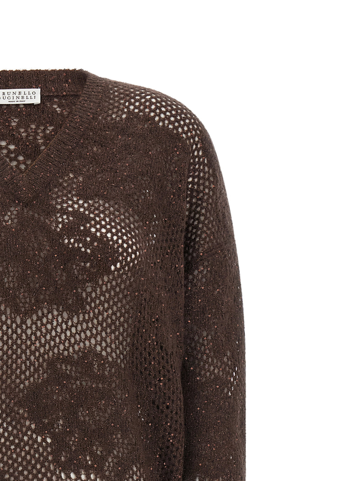 Brunello Cucinelli Flower Lace Sweater Brunello Cucinelli