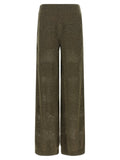 Brunello Cucinelli Track Flower Lace Pants