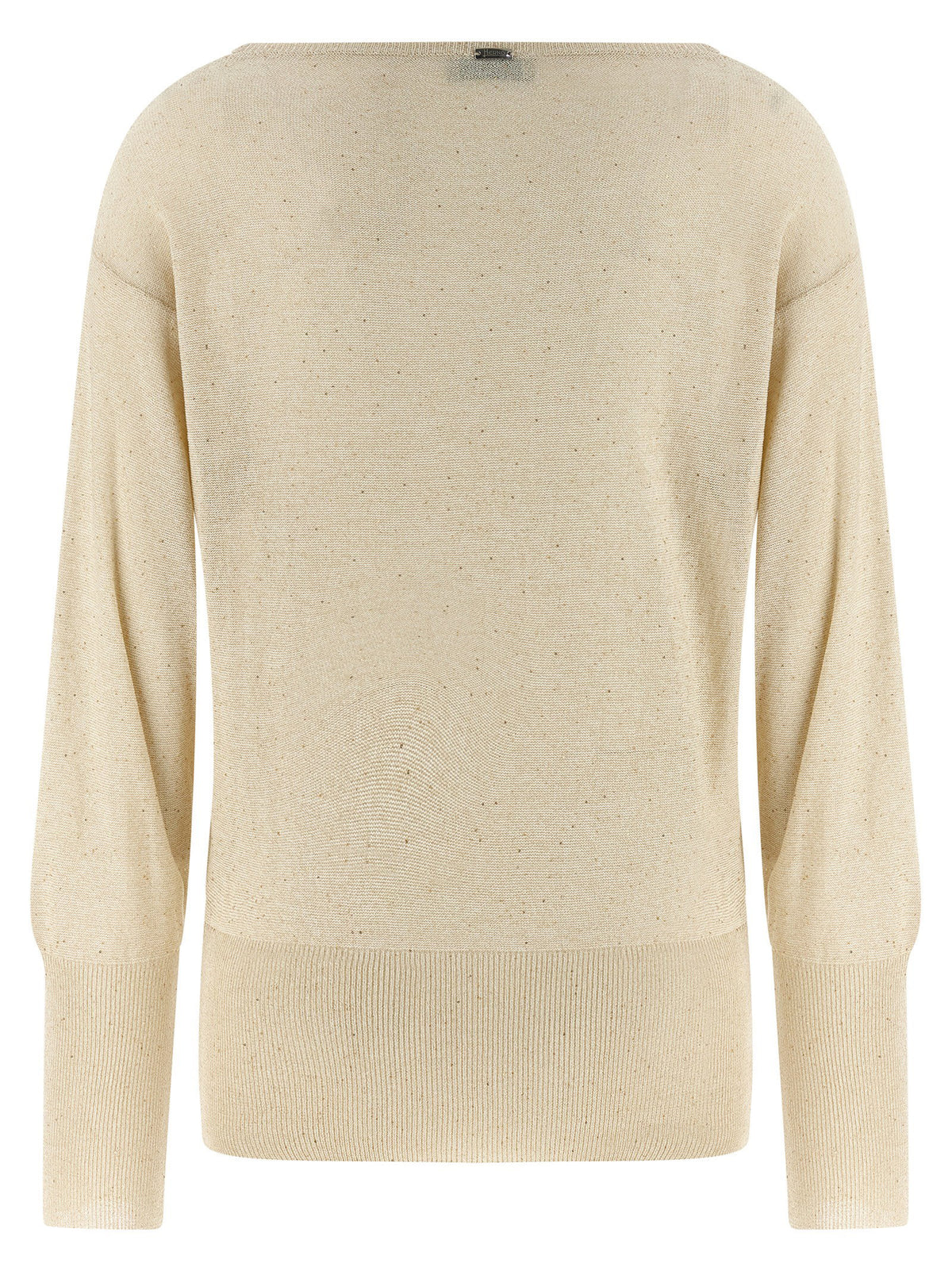 Herno Lamé And Sequin Yarn Sweater