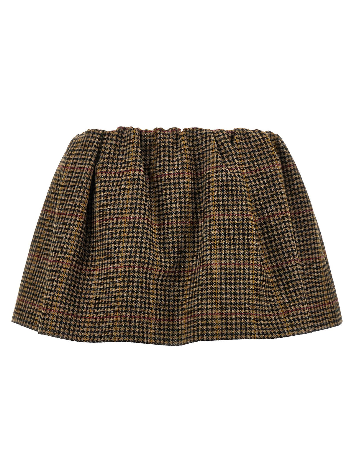 Miu Miu Houndstooth Skirt