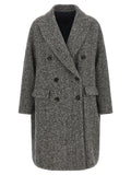 Brunello Cucinelli Dazzling Chevron Coat Brunello Cucinelli