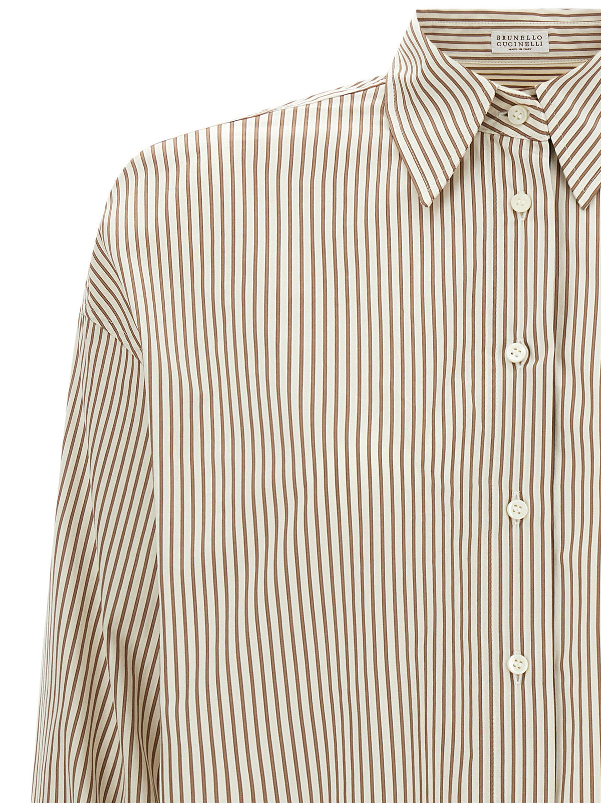 Brunello Cucinelli Monile Cuffed Shirt Brunello Cucinelli