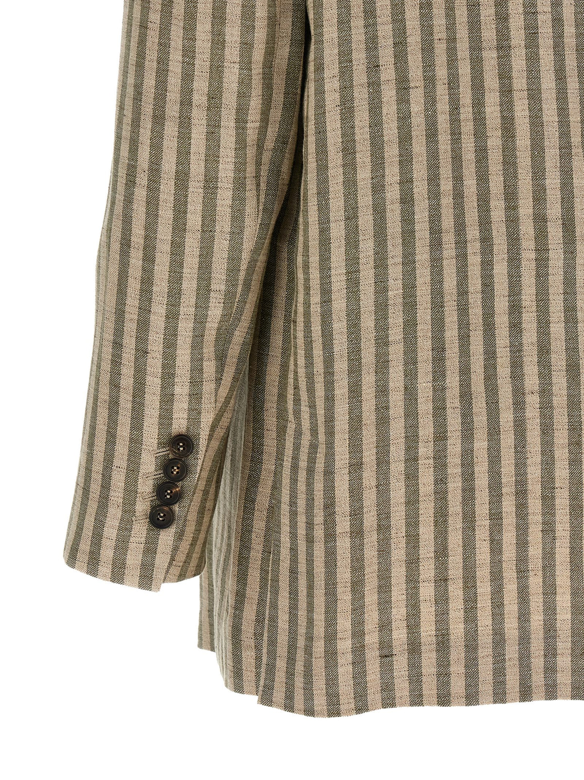 Brunello Cucinelli Striped Blazer