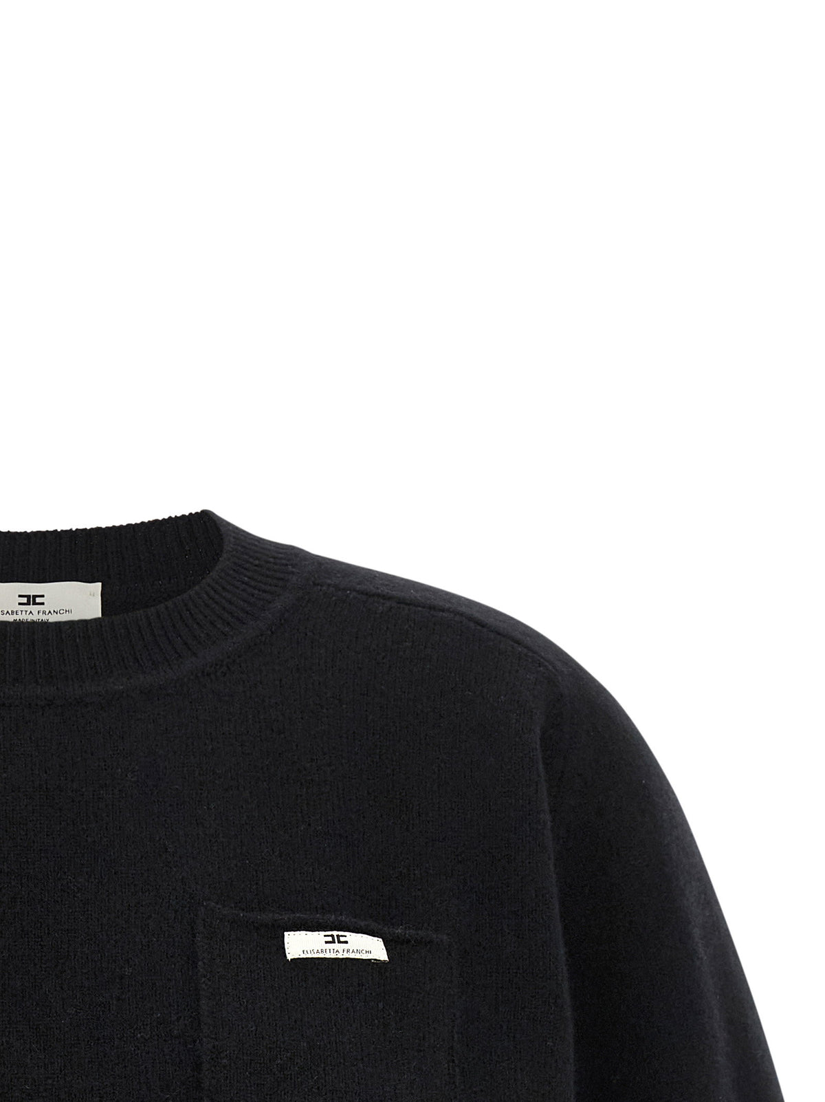 Elisabetta Franchi Wool And Cashmere Top