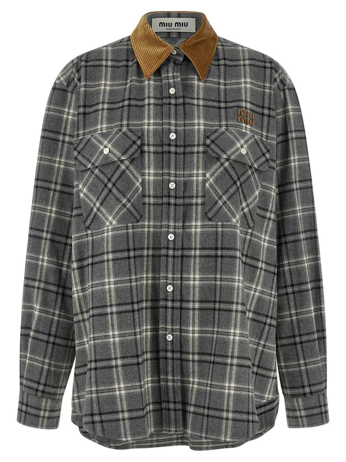 Miu Miu Check Shirt