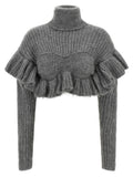 Elisabetta Franchi Ruffle Sweater Elisabetta Franchi