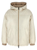 Brunello Cucinelli Laminated Reversible Down Jacket Brunello Cucinelli
