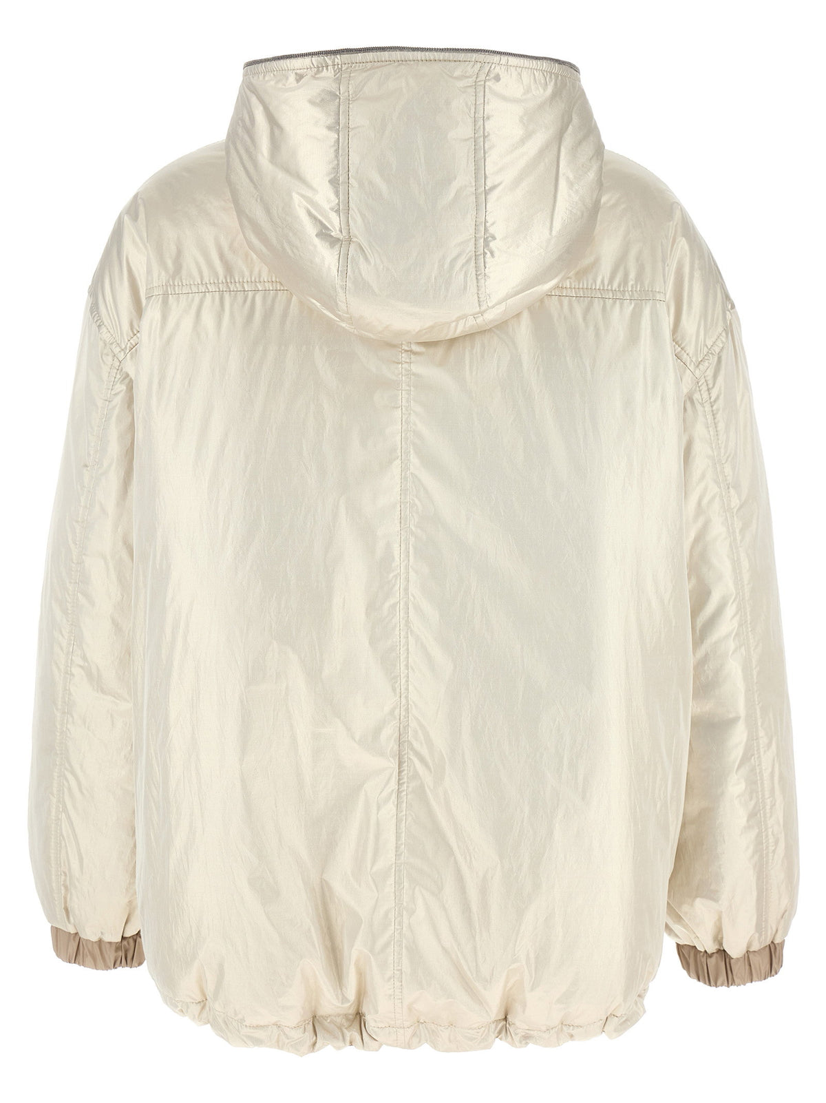 Brunello Cucinelli Laminated Reversible Down Jacket Brunello Cucinelli