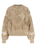 Brunello Cucinelli Whispering Bloom Embroidery Sweater