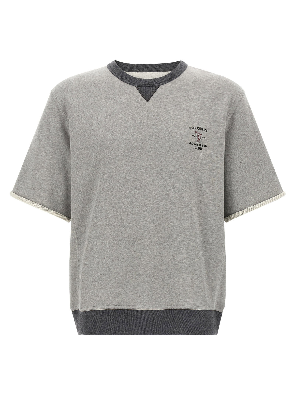 Brunello Cucinelli Solomei Athletic Club Embroidered Sweatshirt Brunello Cucinelli