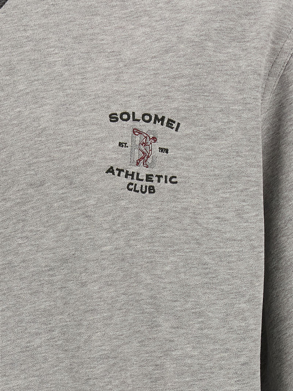 Brunello Cucinelli Solomei Athletic Club Embroidered Sweatshirt Brunello Cucinelli