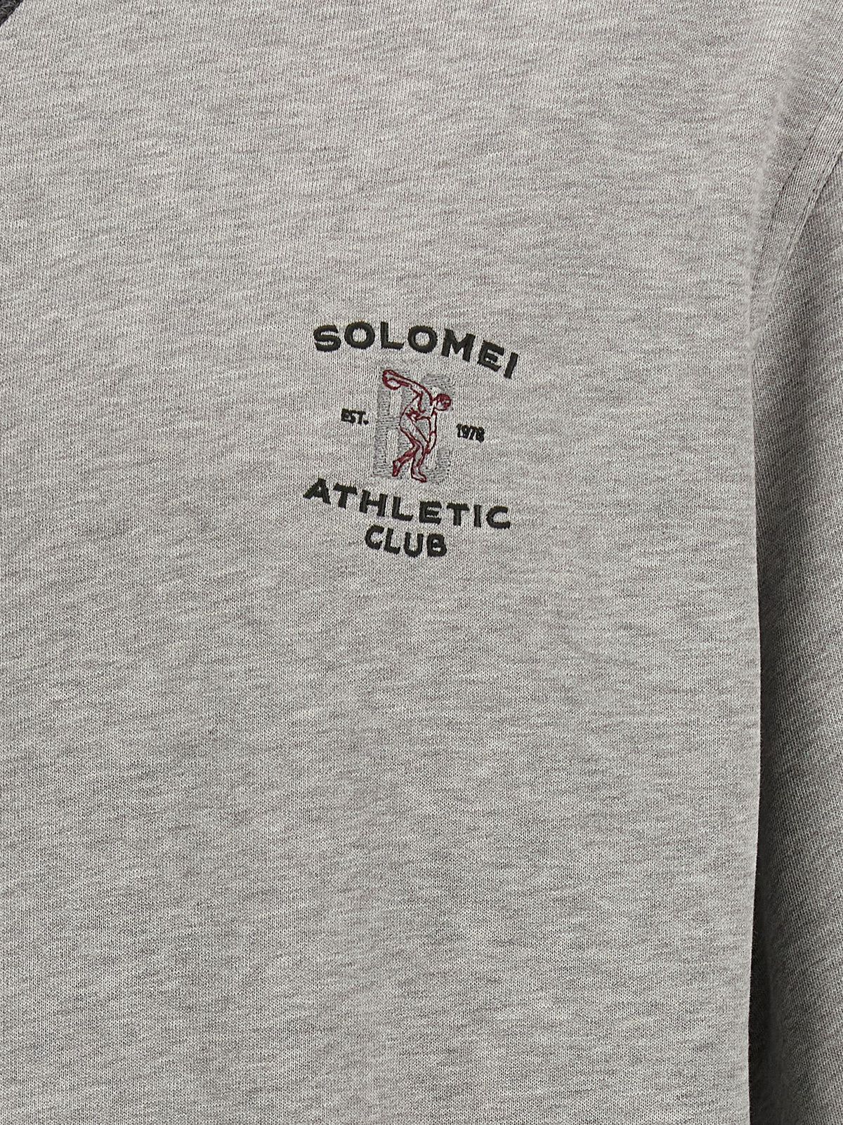 Brunello Cucinelli Solomei Athletic Club Embroidered Sweatshirt Brunello Cucinelli