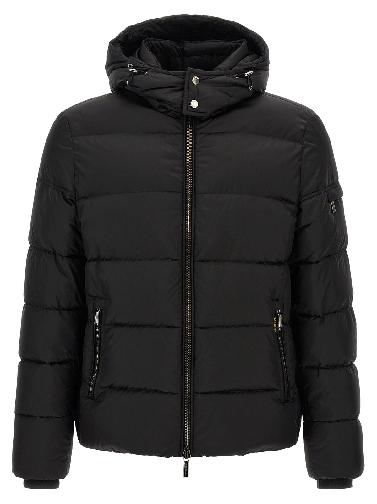 Moorer Brett Bomber Jacket - Acqua Line