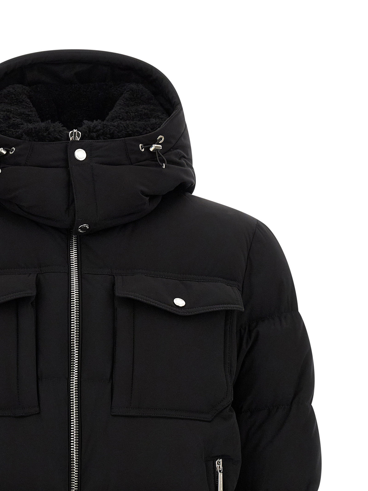 Moorer Alarick Bomber Jacket - Acqua Line
