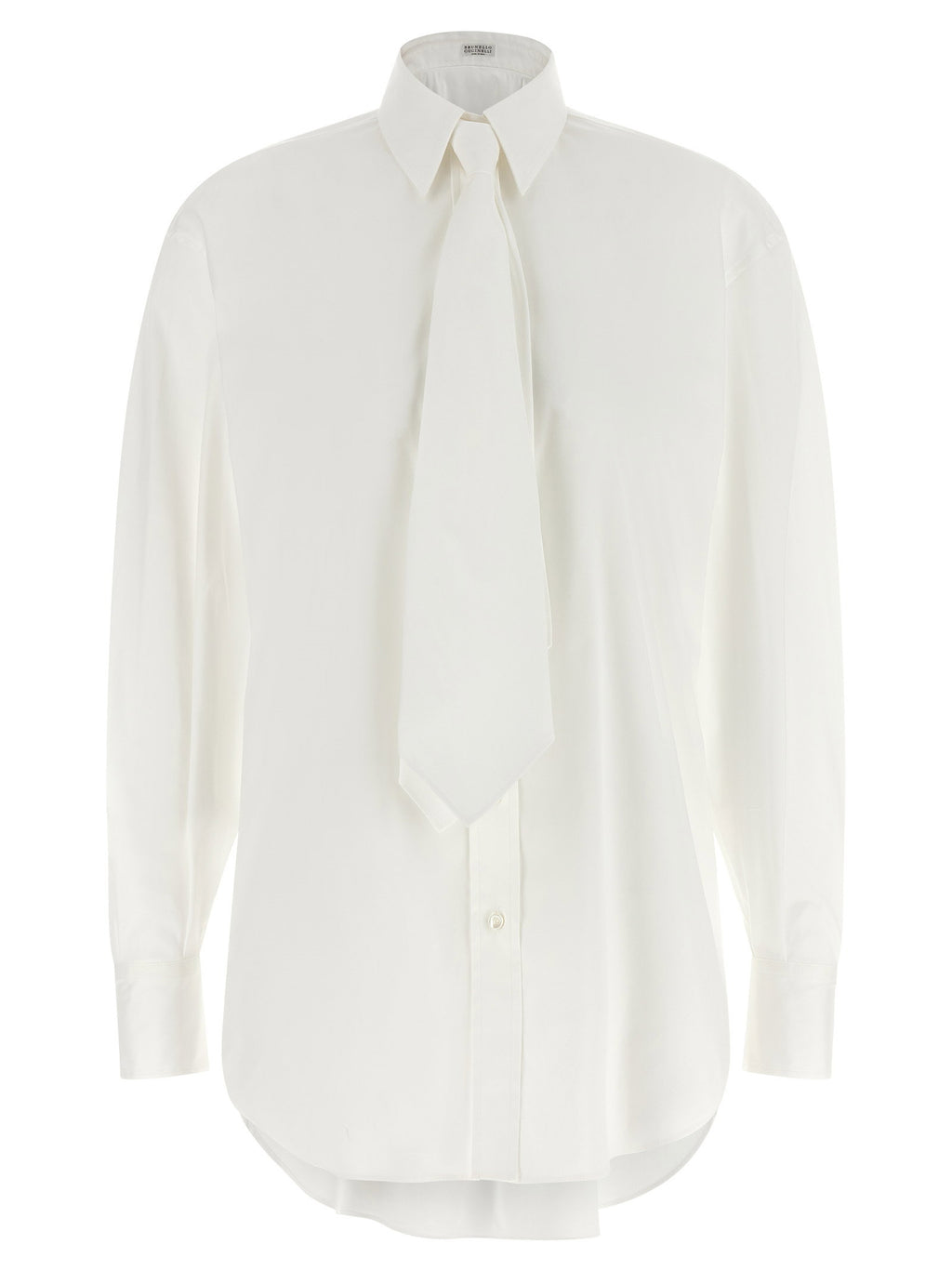 Brunello Cucinelli Shirt With Tie Brunello Cucinelli