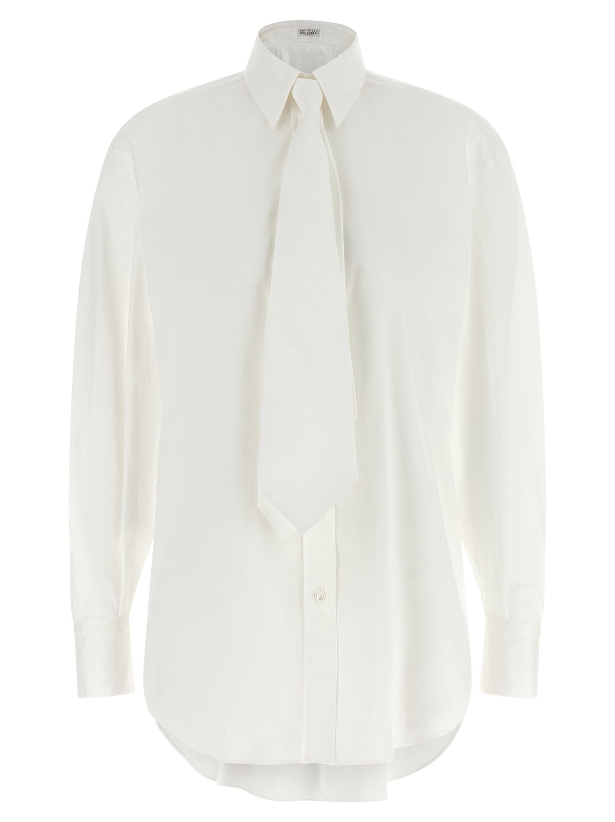 Brunello Cucinelli Shirt With Tie Brunello Cucinelli