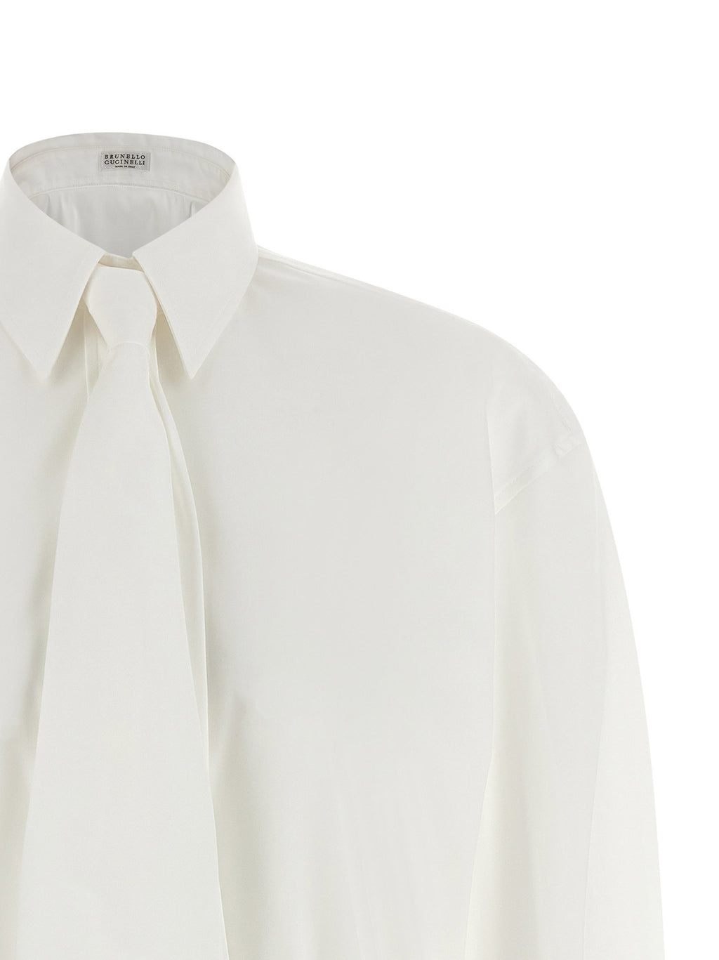 Brunello Cucinelli Shirt With Tie Brunello Cucinelli