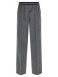 Miu Miu Velour Wool Pants