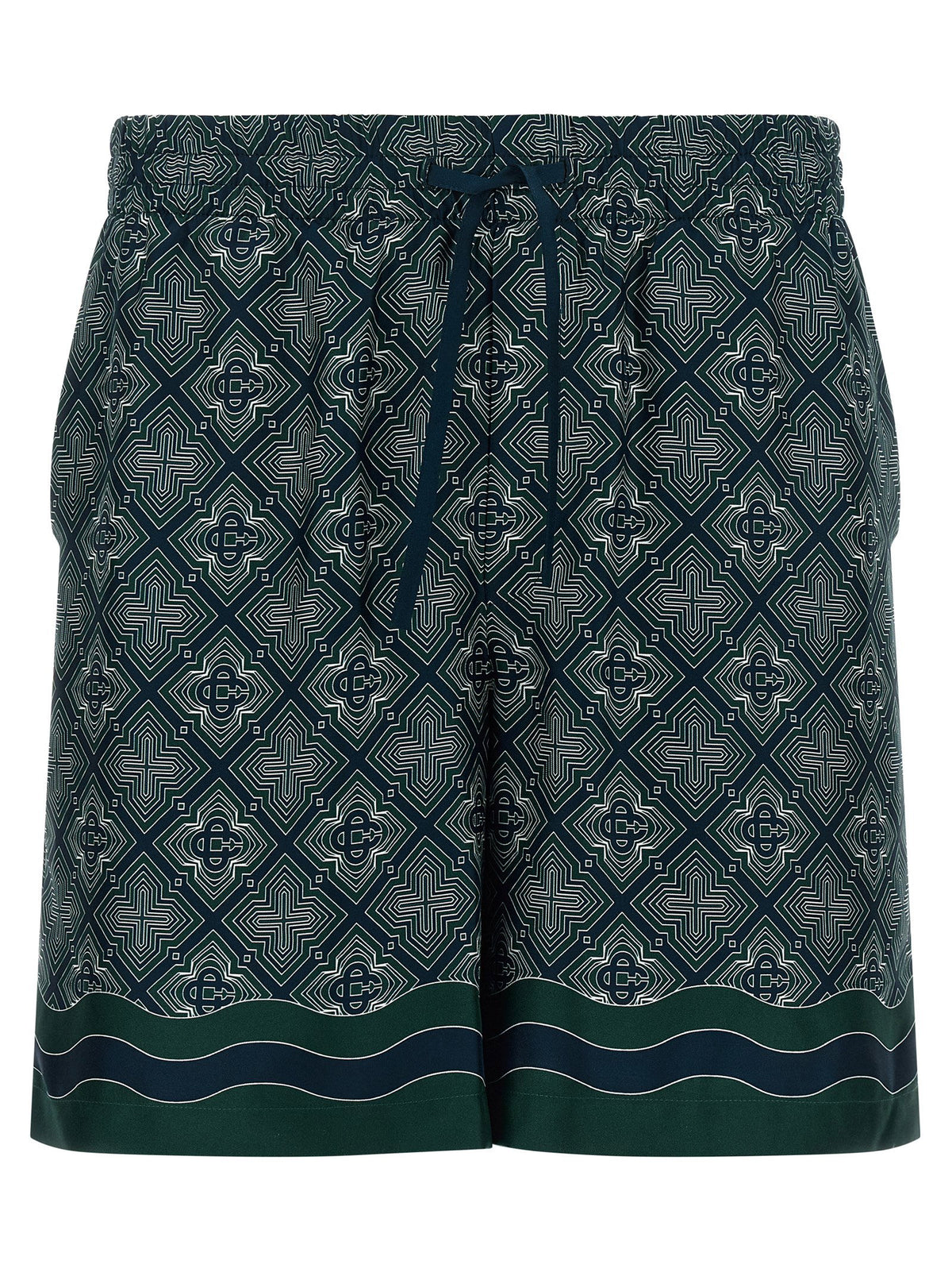 Casablanca Radiating Monogram Shorts