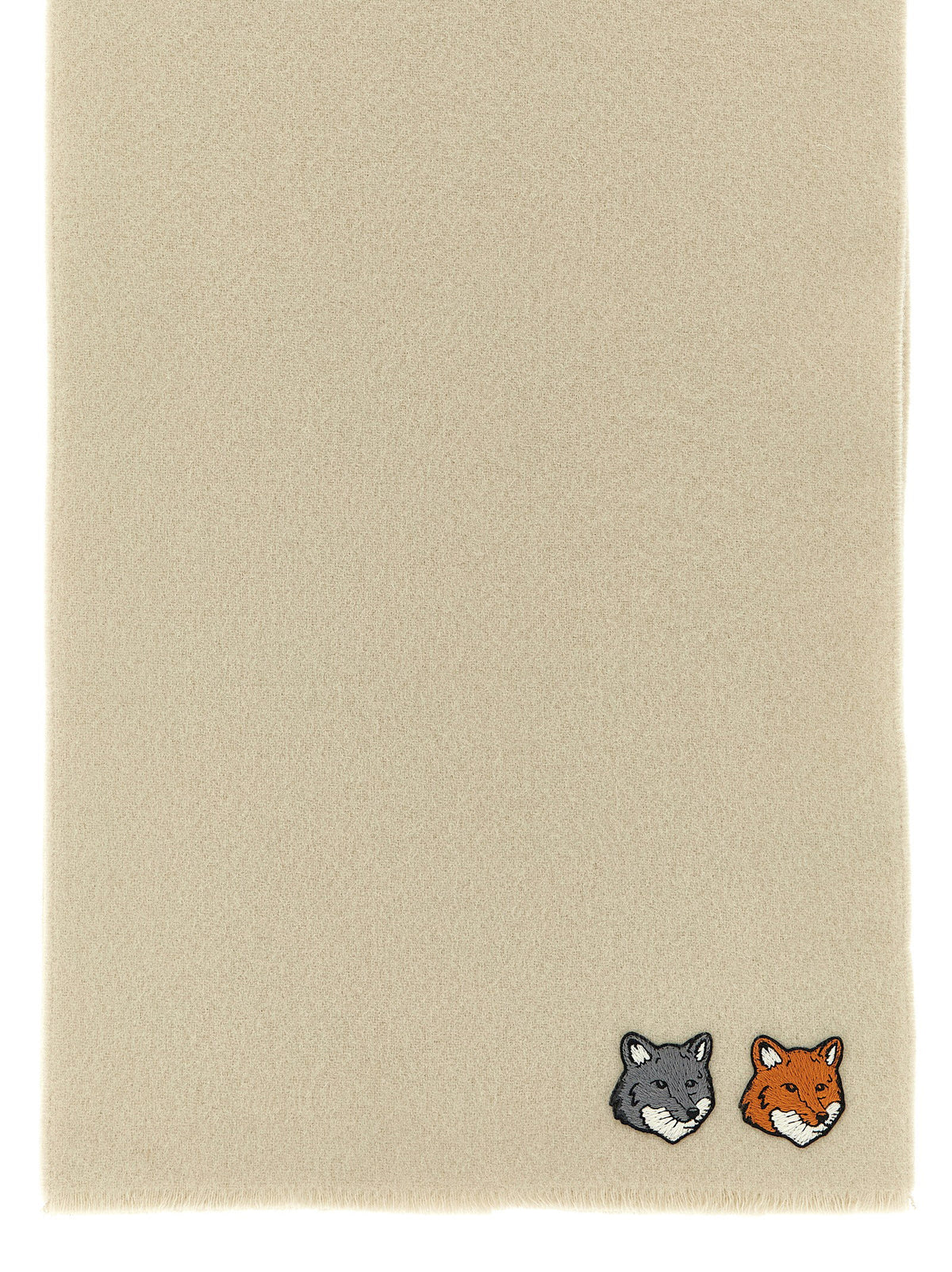 Maison Kitsuné Double Fox Head Scarf