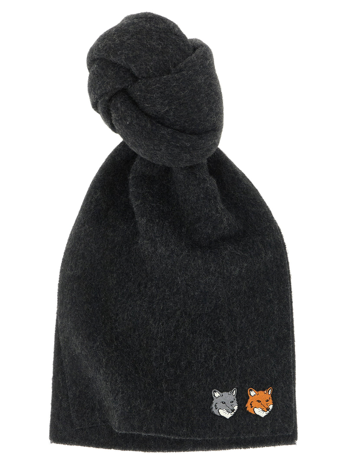 Maison Kitsuné Double Fox Head Scarf