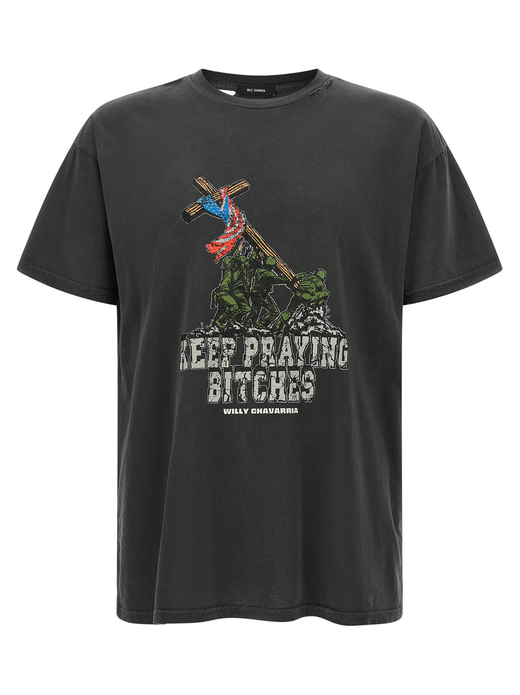 Willy Chavarria Keep Praying Bitches T-shirt