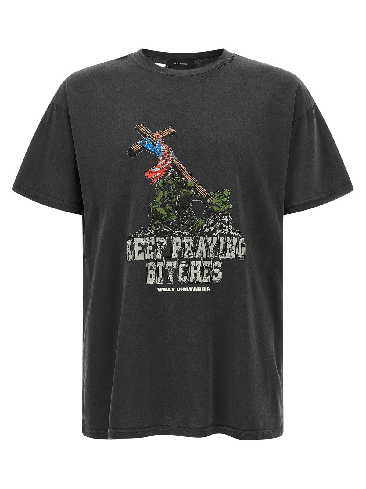 Willy Chavarria Keep Praying Bitches T-shirt