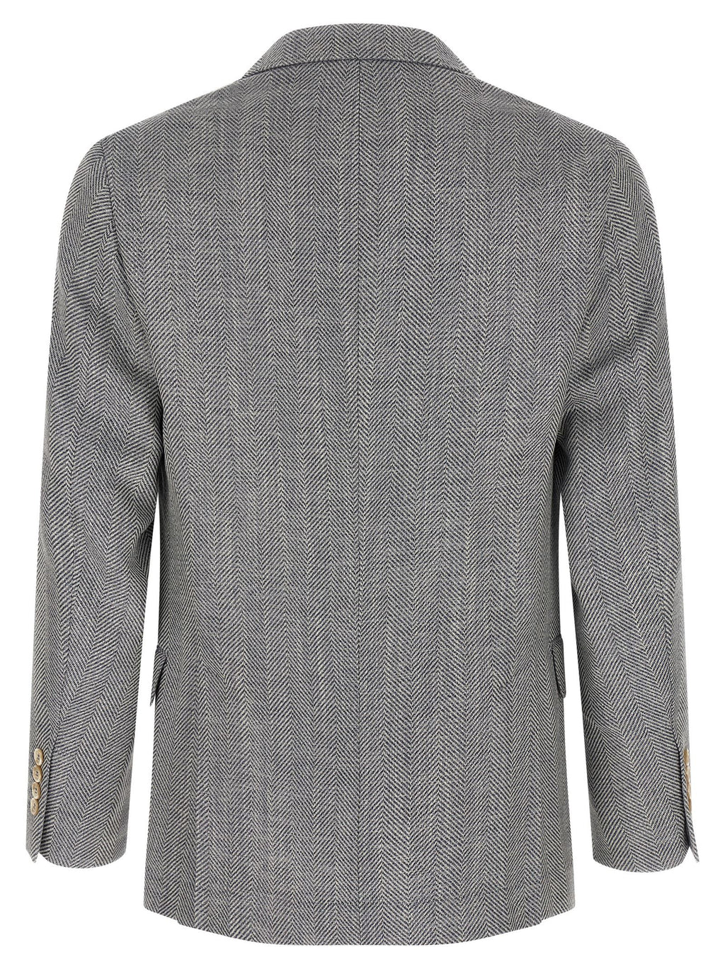 Brunello Cucinelli Deconstructed Single-breasted Blazer