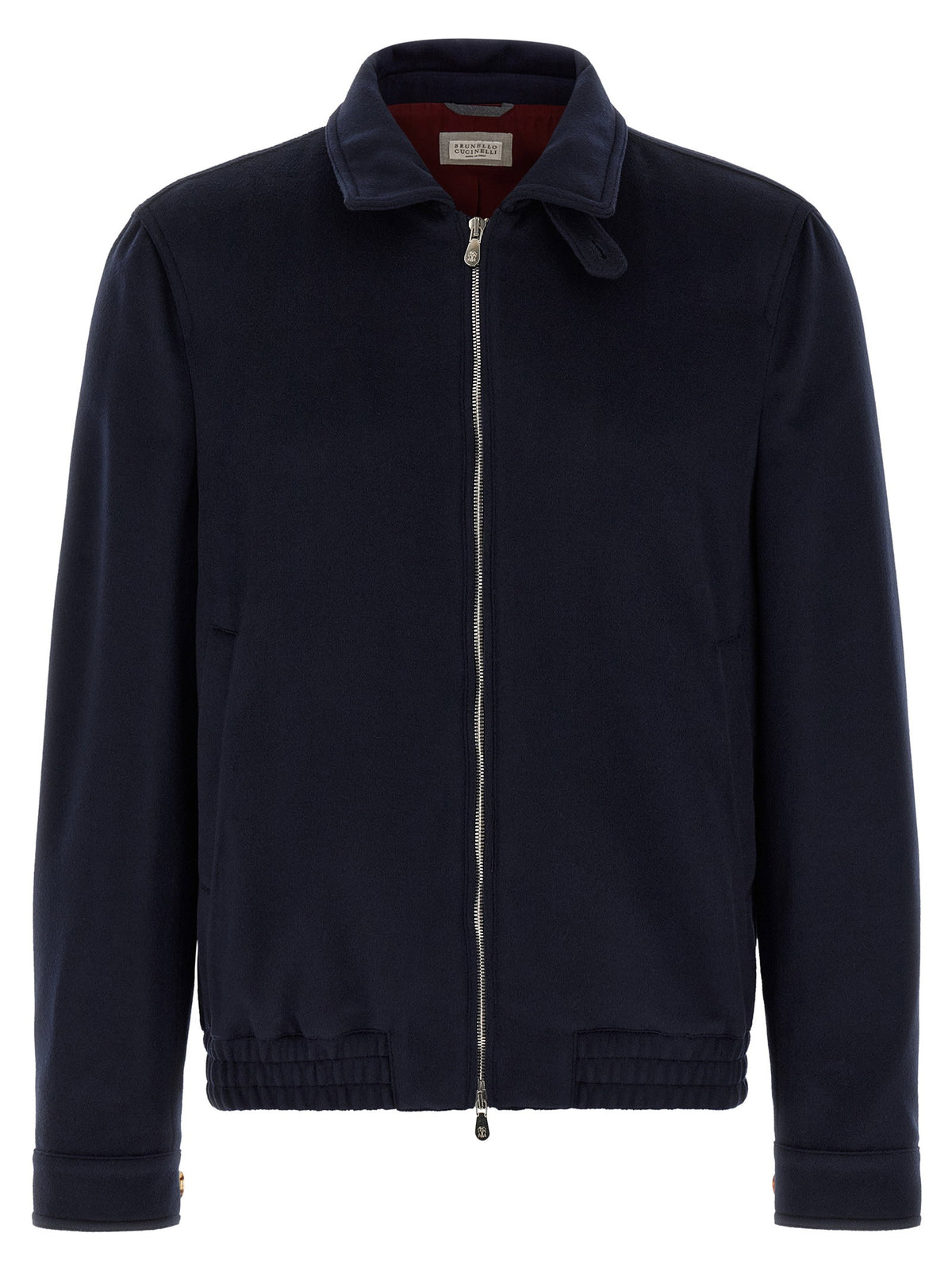 Brunello Cucinelli Wool Bomber Beaver