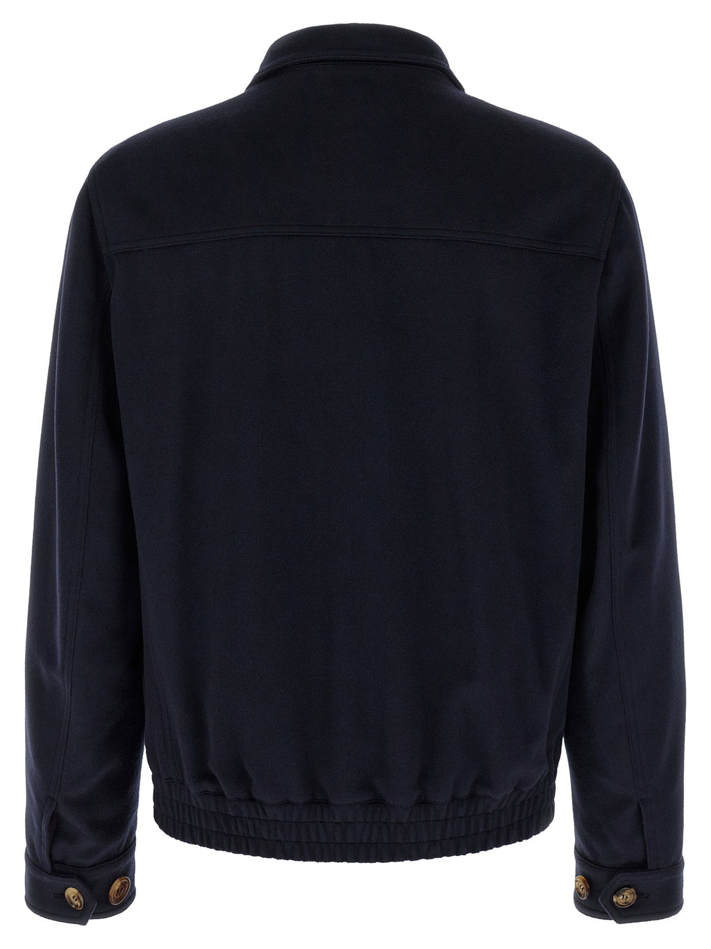 Brunello Cucinelli Wool Bomber Beaver