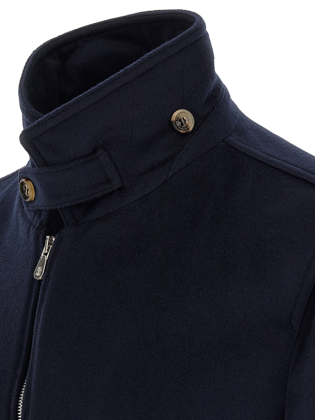 Brunello Cucinelli Wool Bomber Beaver